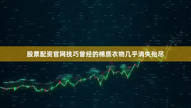 股票配资官网技巧曾经的棉质衣物几乎消失殆尽